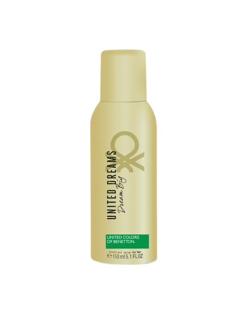 

United Colors of Benetton Women United Dreams Big Deodorant Body Spray 150 ml, Gold