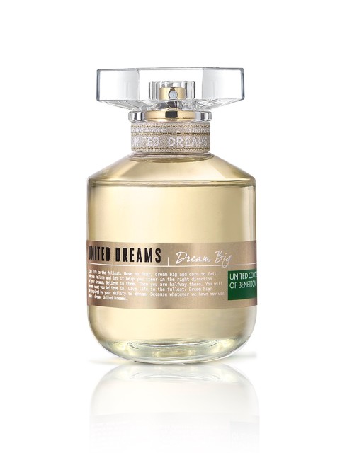 

United Colors of Benetton Women Dream Big Eau De Toilette 80ml, Gold