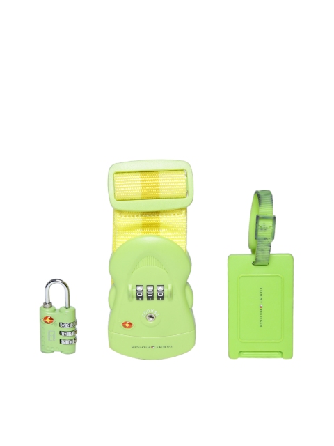 

Tommy Hilfiger Lime Green TSA Lock Luggage Belt