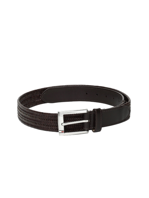 

Tommy Hilfiger Men Brown Solid Leather Belt