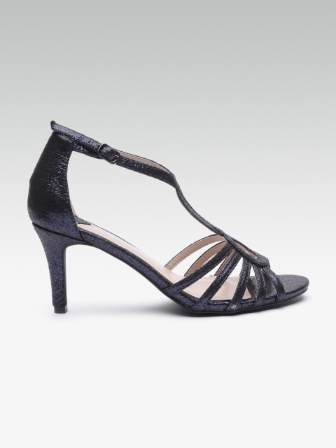 

DOROTHY PERKINS Women Navy Blue Solid Heels