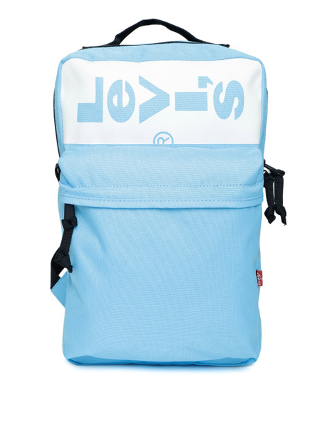 

Levis Unisex Blue Brand Print Backpack