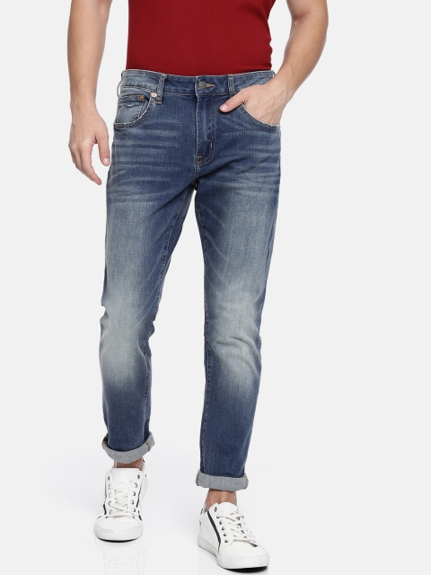 

AMERICAN EAGLE OUTFITTERS Men Blue Slim Fit Mid-Rise Clean Look Stretchable Jeans