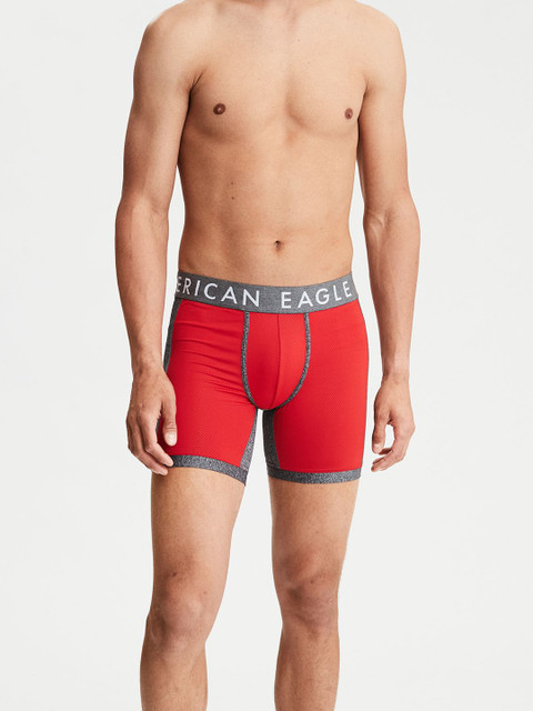 

AMERICAN EAGLE OUTFITTERS Men Red Solid Boxer Briefs 1462-600