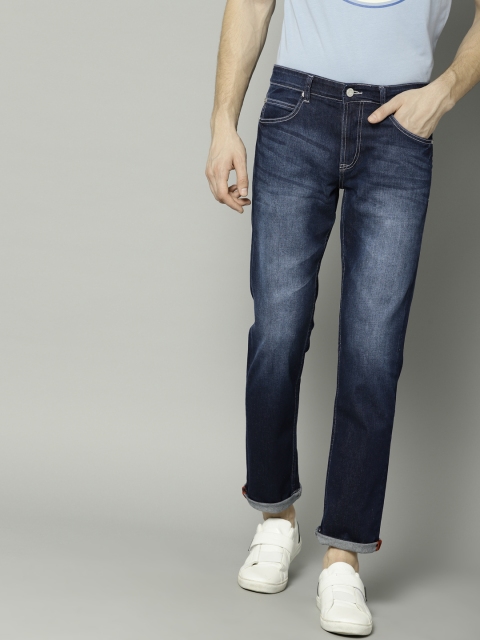 

French Connection Men Blue Slim Fit Mid-Rise Clean Look Stretchable Jeans