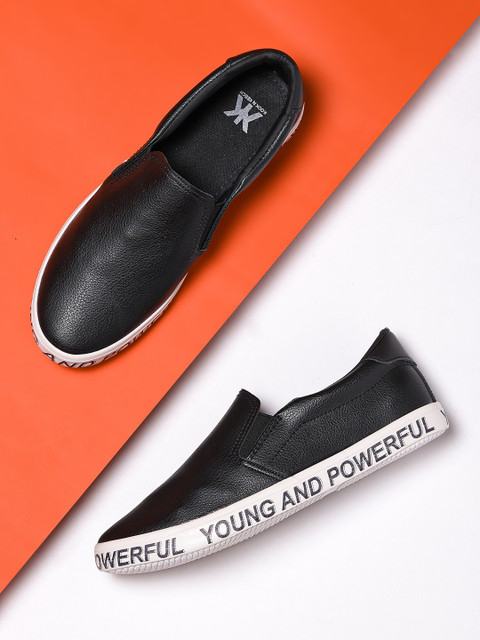 

Kook N Keech Women Black Slip-On Sneakers