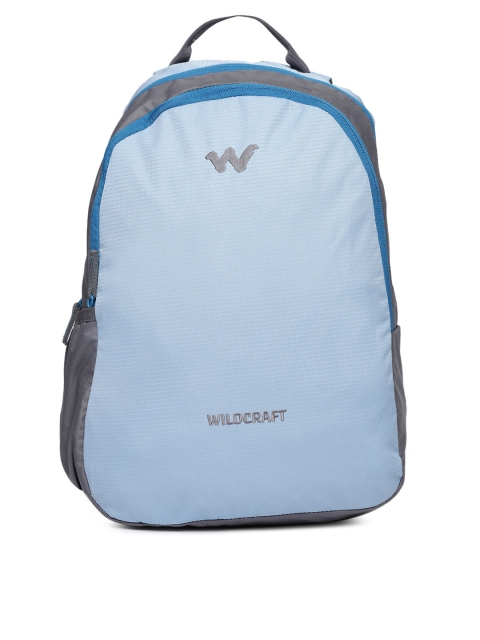 

Wildcraft Unisex Blue & Grey Solid Backpack