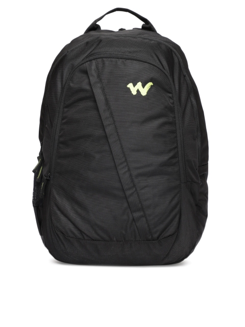 

Wildcraft Unisex Black Solid Backpack