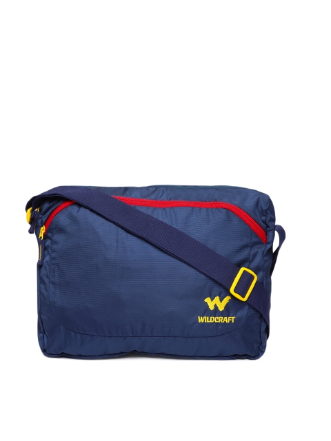 

Wildcraft Unisex Blue Solid Messenger Bag