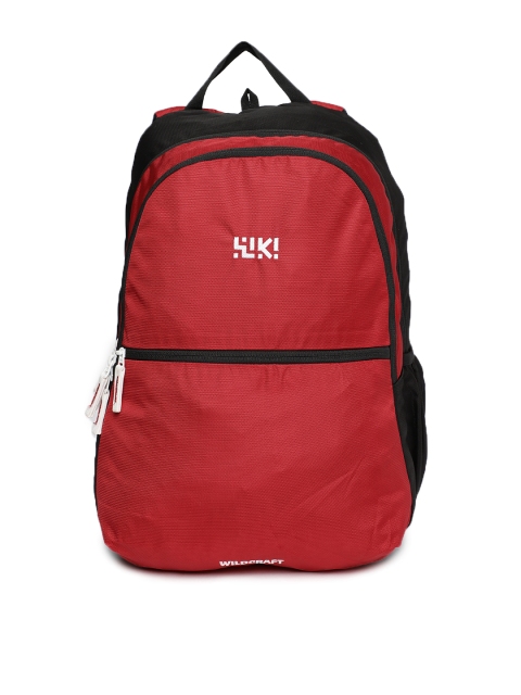 

Wildcraft Unisex Red Solid Backpack