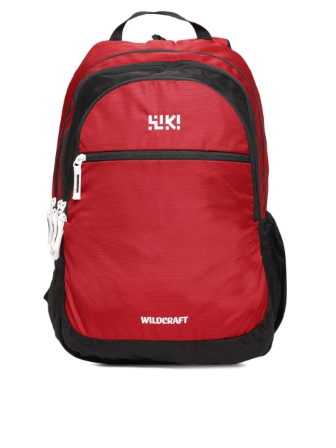 

Wildcraft Unisex Red Solid Backpack