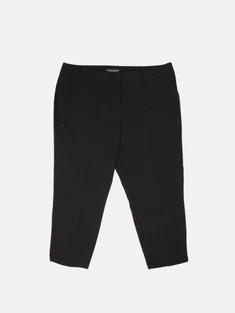 

DOROTHY PERKINS Women Black Regular Fit Solid Regular Trousers