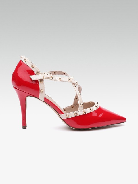 

DOROTHY PERKINS Women Red Embellished Pumps