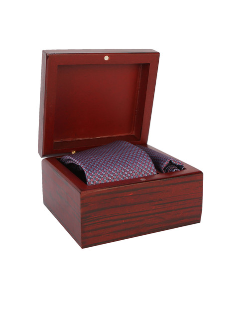 

Peter England Men Blue Accessory Gift Set