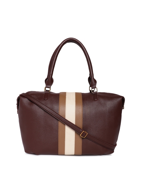 

Kanvas Katha Brown Solid Handheld Bag
