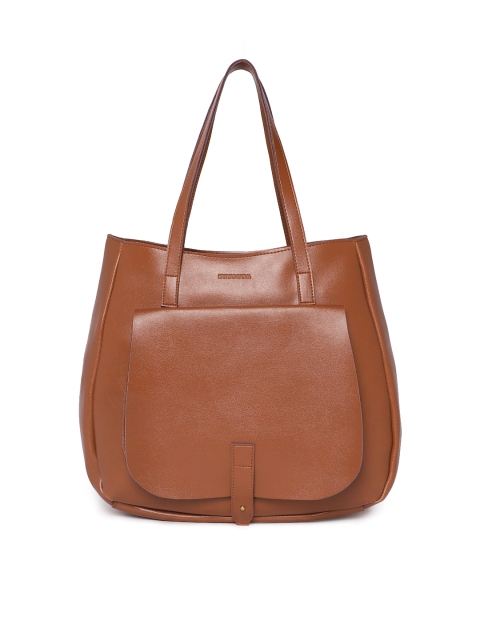 

Kanvas Katha Women Brown Solid Handheld Bag