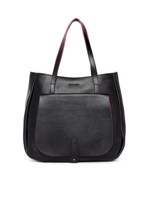 

Kanvas Katha Black Solid Shoulder Bag