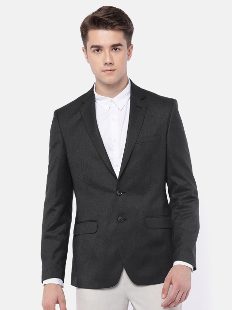 

Raymond Charcoal Grey Slim Fit Single-Breasted Formal Blazer
