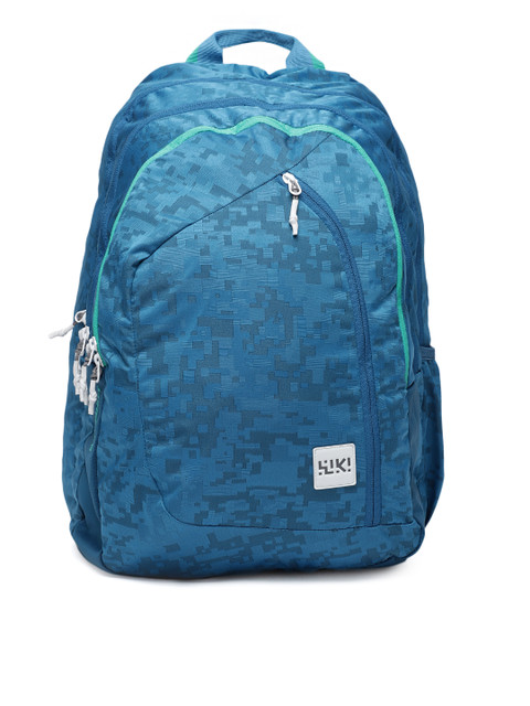

Wildcraft Unisex Blue WIKI 8 Jacquard Printed Backpack