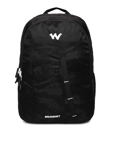 

Wildcraft Unisex Black Graphic Backpack