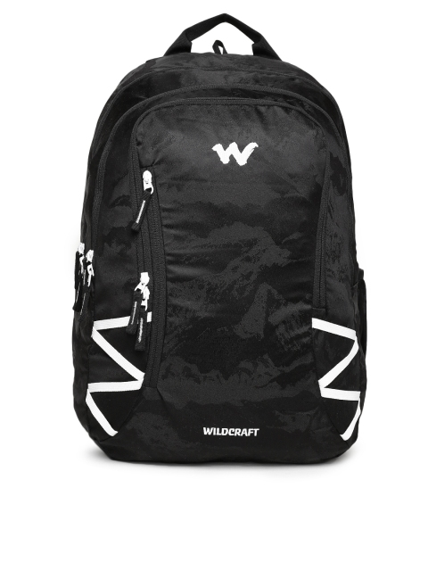 

Wildcraft Unisex Black 5 Solid Backpack