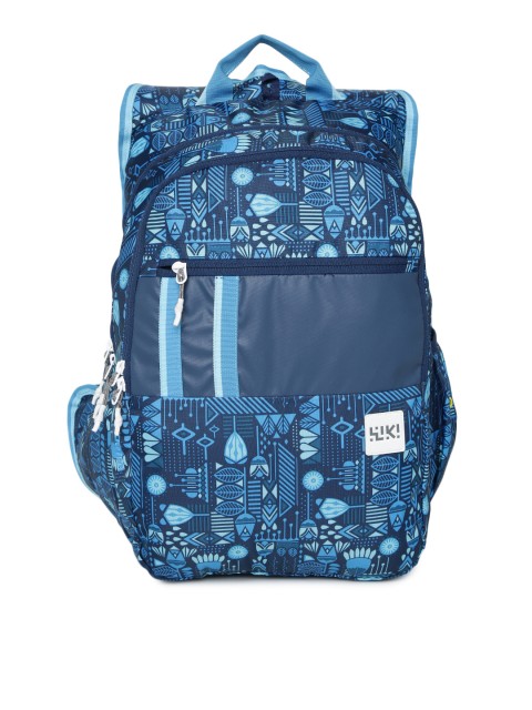 

Wildcraft Girls Blue Graphic Backpack