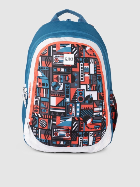 

Wildcraft Unisex Multicoloured Graphic Backpack, Multi