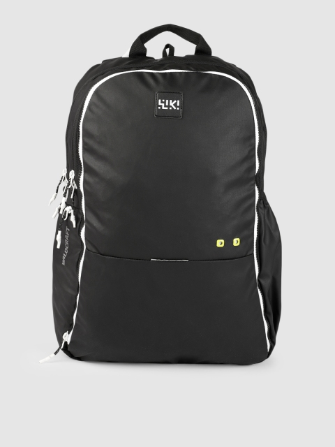 

Wildcraft Unisex Black Solid WIKI Cascade Badge Backpack