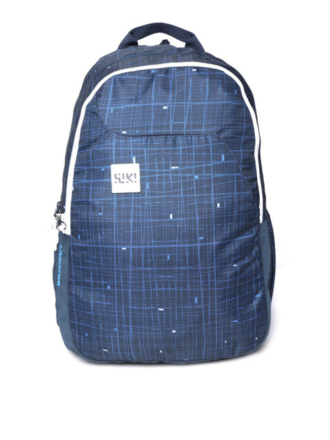 

Wildcraft Unisex Navy Blue Graphic Backpack