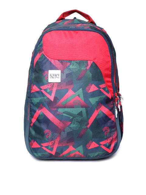 

Wildcraft Unisex Multicoloured Geometric Backpack, Multi