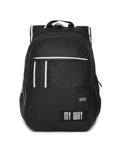 

Wildcraft Girls Black Solid Backpack