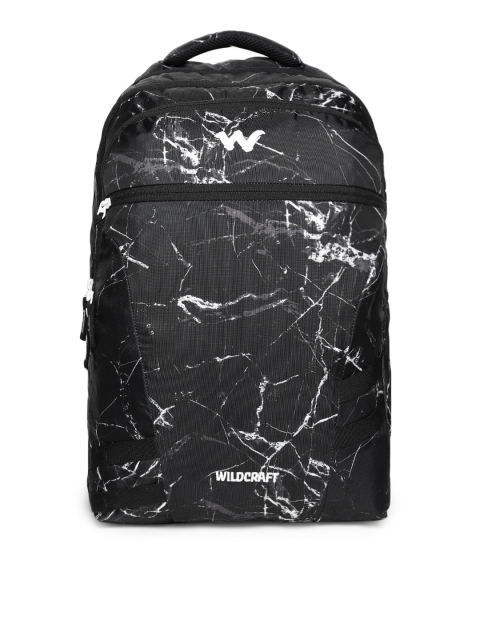 

Wildcraft Unisex Black Graphic Backpack