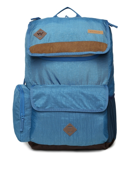 

Wildcraft Unisex Blue Solid Aspro Laptop Backpack