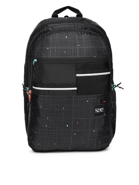 

Wildcraft Unisex Black Graphic Backpack