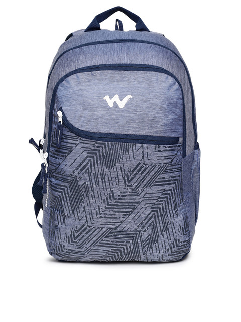 

Wildcraft Unisex Blue Graphic Backpack