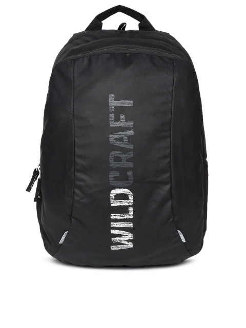 

Wildcraft Unisex Black Ambit Typography Backpack