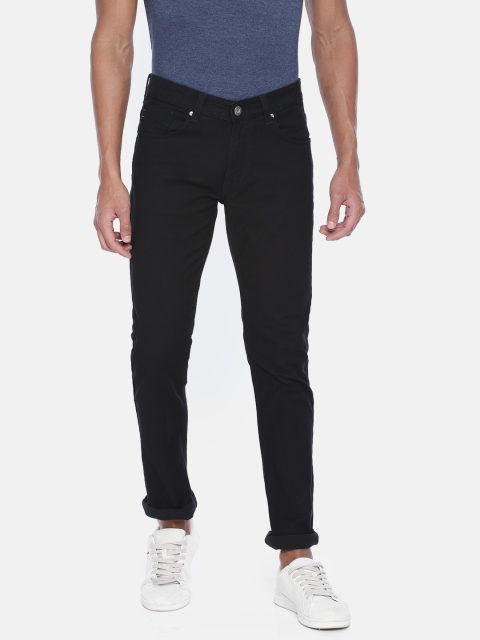 

SPYKAR Men Black Slim Fit Low-Rise Clean Look Stretchable Jeans