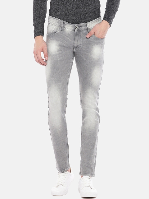 

SPYKAR Men Grey Ultra Slim Fit Low-Rise Clean Look Stretchable Jeans