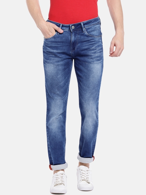 

Killer Men Blue Skinny Fit Mid-Rise Clean Look Stretchable Jeans