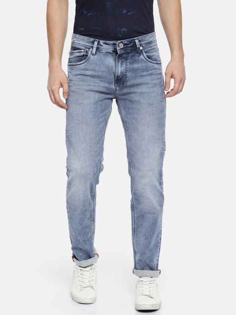 

Killer Men Blue Slim Fit Low-Rise Mildly Distressed Stretchable Jeans