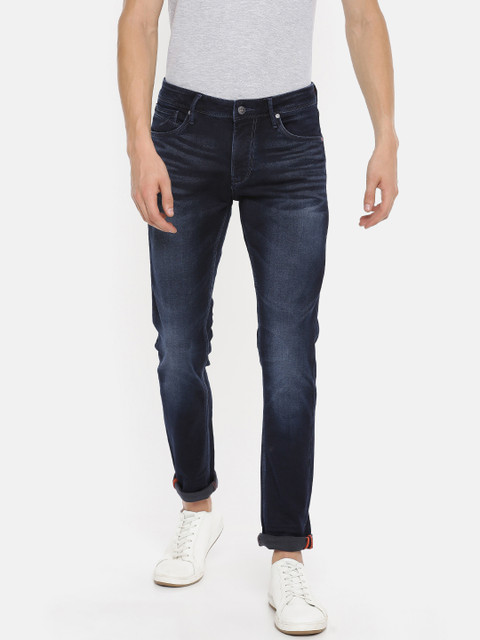 

Killer Men Navy Blue Skinny Fit Low-Rise Clean Look Stretchable Jeans