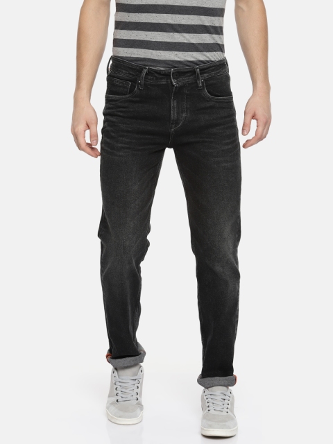 

Killer Men Black Slim Straight Fit Mid-Rise Clean Look Stretchable Jeans