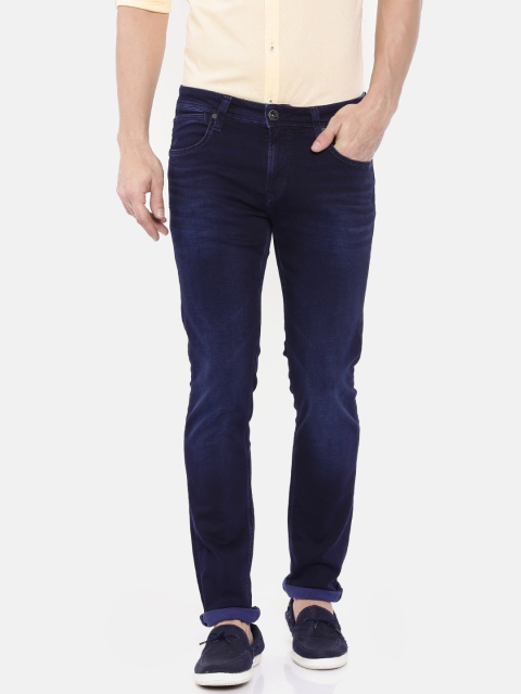 

Killer Men Blue Slim Fit Mid-Rise Clean Look Stretchable Jeans