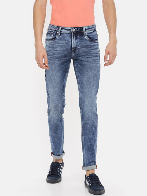 

Killer Men Blue Slim Fit Low-Rise Clean Look Stretchable Jeans