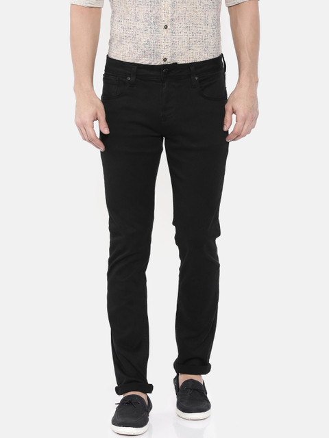 

Killer Men Black Justin Slim Fit Mid-Rise Clean Look Stretchable Jeans