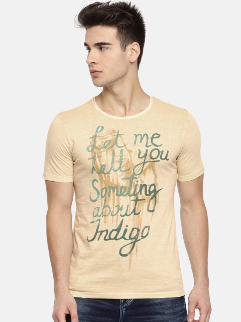 

Killer Men Khaki Printed T-shirt