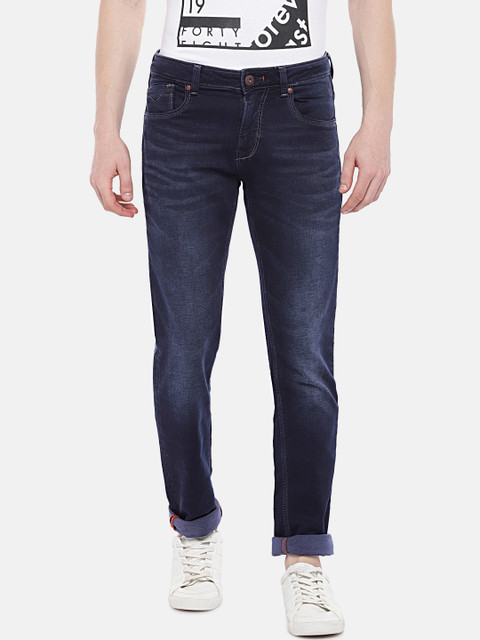 

Killer Men Blue Dunn Skinny Fit Low-Rise Clean Look Stretchable Jeans
