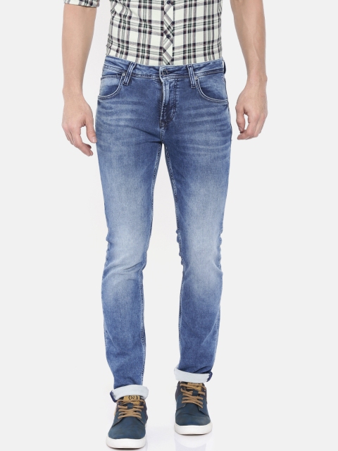 

Killer Men Blue Slim Fit Mid-Rise Clean Look Stretchable Jeans