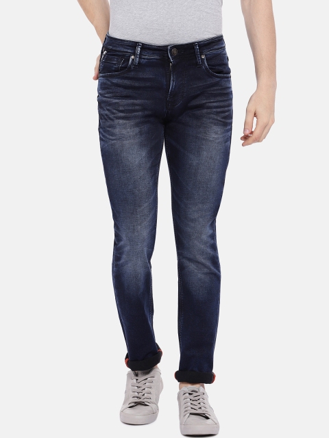 

Killer Men Blue Slim Fit Mid-Rise Clean Look Stretchable Jeans