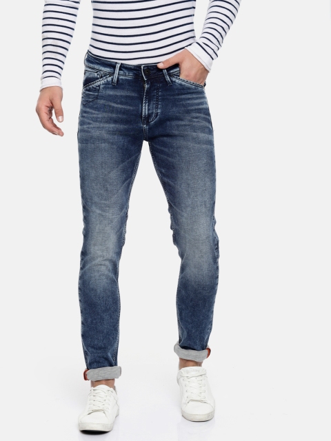 

Killer Men Blue Dunn Skinny Fit Mid-Rise Clean Look Stretchable Jeans